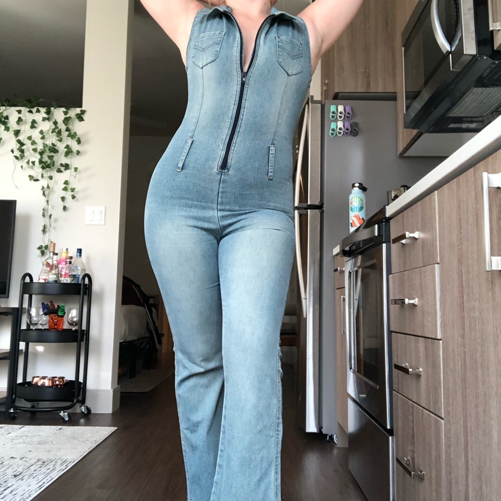 Denim Jumpsuit